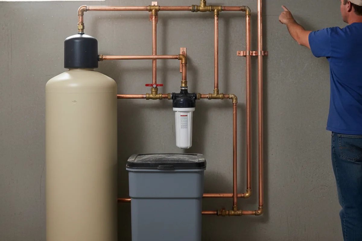 Whole-house water treatment system installed in Jordan